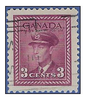 Canada # 252 1943 Used
