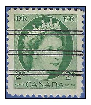 Canada # 338xx 1954 Used Precancel