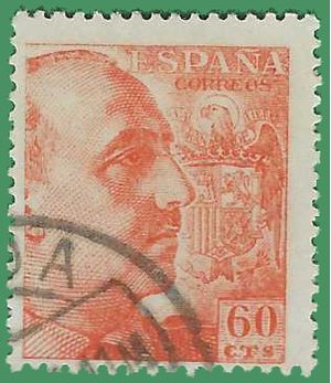 Spain # 700a 1949 Used