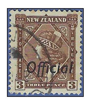 New Zealand #O 66 1938 Used