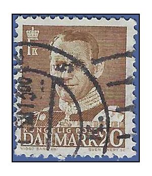 Denmark # 320 1950 Used