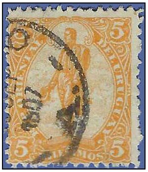 Uruguay # 160 1904 Used