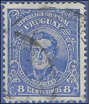 Uruguay # 206 1913 Used