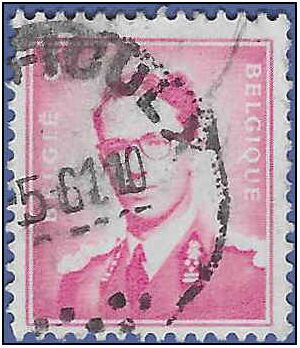 Belgium # 455 1958 Used