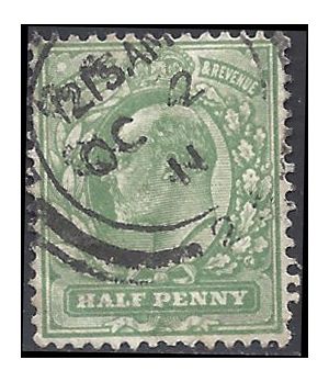 Great Britain # 127 1902 Used