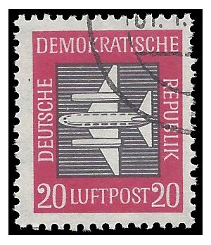 Germany DDR #C 2 1957 CTO LH