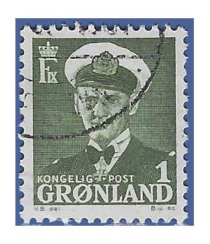 Greenland # 28 1950 Used