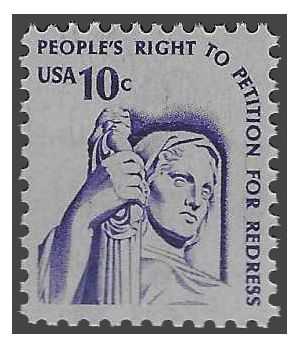 #1592 10c Contemplation of Justice 1977 Mint NH