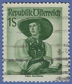 Austria # 539 1951 Used