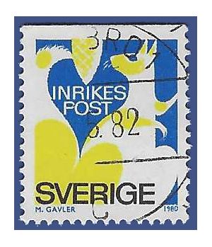 Sweden #1323 Mi:1105do 1980 Used