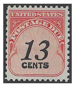Scott J103 13c US Postage Due Shiny Gum 1978 Mint NH