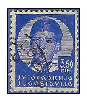 Yugoslavia # 124 1935 Used