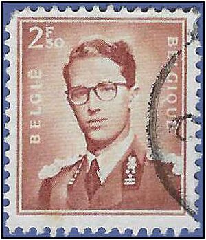 Belgium # 454 1957 Used