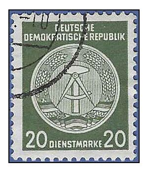Germany DDR #O22a 1954 CTO
