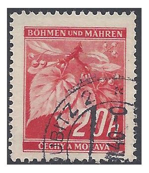 Bohemia and Moravia #22 1939 Used
