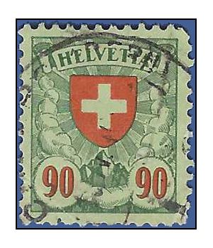 Switzerland # 200 1924 Used Crease