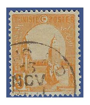 Tunisia #  33 1921 Used
