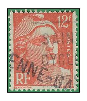 France # 652 1951 Used