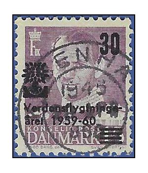 Denmark # 370 1960 Used