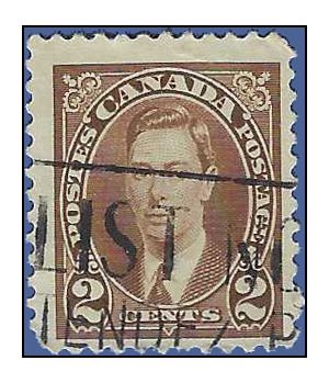 Canada # 232 1937 Used