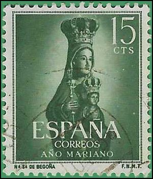 Spain # 805 1954 Used