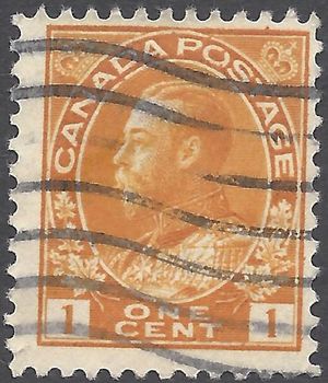 Canada # 105 1911 Used Type1