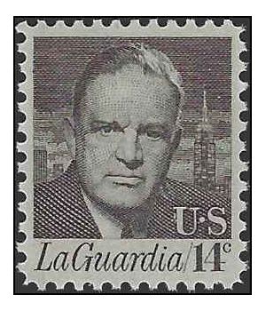 #1397 14c Fiorello H. LaGuardia 1972 Mint NH