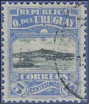 Uruguay # 229 1919 Used