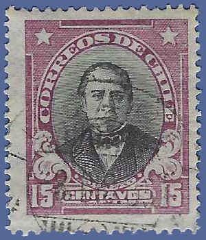 Chile # 165 1929 Used