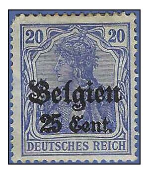 Belgium German Occupation #N17 1916 Mint HHR