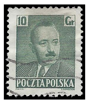 Poland # 491 1950 Used