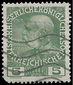 Austria # 113 1913 Used