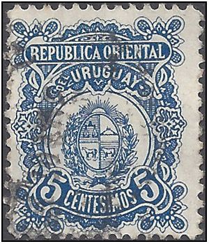 Uruguay # 171 1906 Used