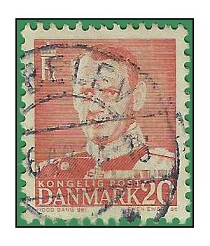 Denmark # 307 1948 Used