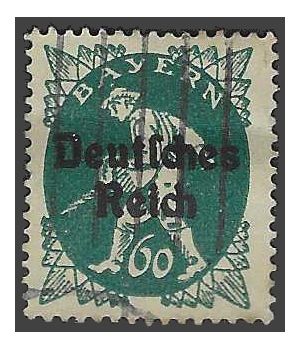 Germany Bavaria #263 1920 Used