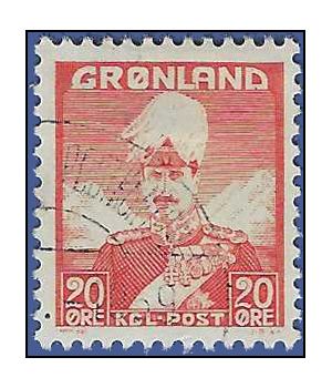 Greenland #  6 1938 Used