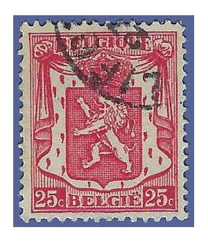 Belgium # 270 1935  Used