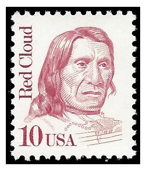 #2175 10c Great Americans Red Cloud 1987 Mint NH