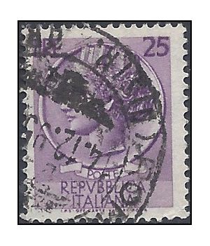 Italy # 681 1955 Used