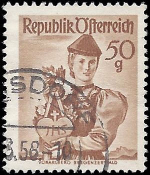 Austria # 531 1949 Used