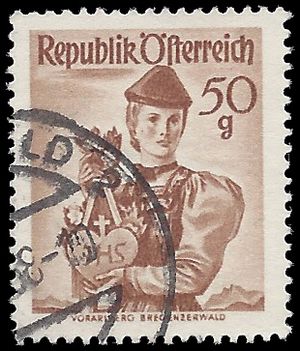 Austria # 531 1949 Used