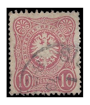 Germany #  39 1880 Used Tear