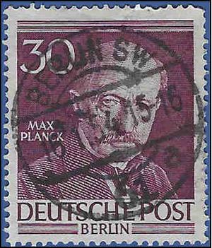 Germany Berlin #9N 92 1952 Used