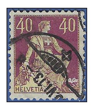 Switzerland # 136 1908 Used