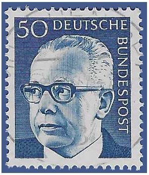 Germany #1033 1971 CTO