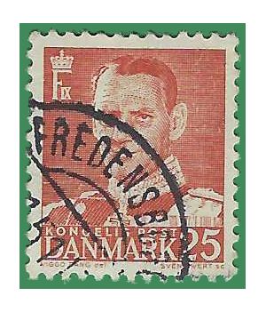 Denmark # 321 1950 Used