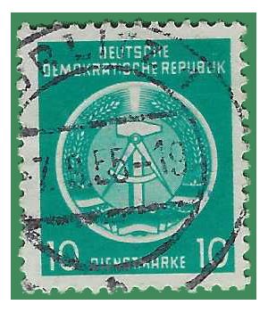 Germany DDR #O 4 1954 Used