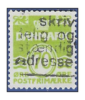 Denmark # 498 1977 Used