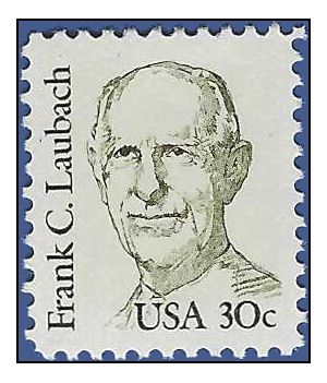 #1864 30c Great Americans Frank C. Laubach 1984 Mint NH