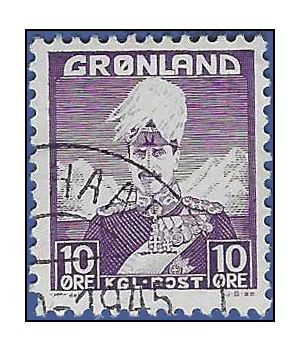 Greenland #  4 1938 Used